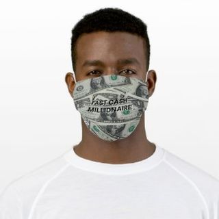 Dollar Dollar Pleated Mask0