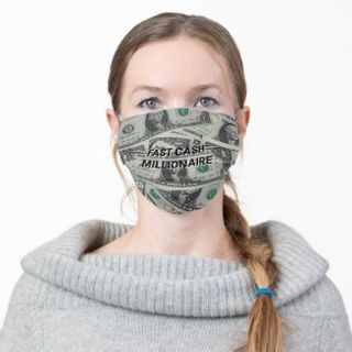 Dollar Dollar Pleated Mask1